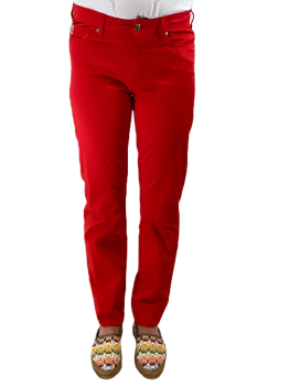 LOVE MOSCHINO pantalón rojo fantasía bolsillos