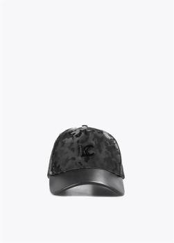 LOLA CASADEMUNT gorra con estampado de camuflage color negro - 1