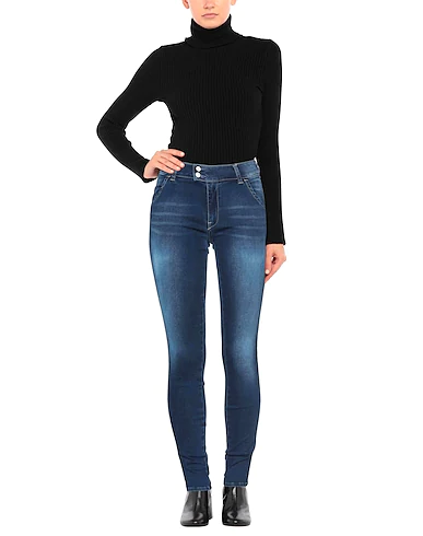 MET jeans en color azul  con cinturilla - 3